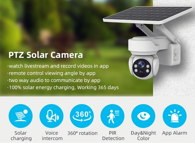 solar powered cctv camera