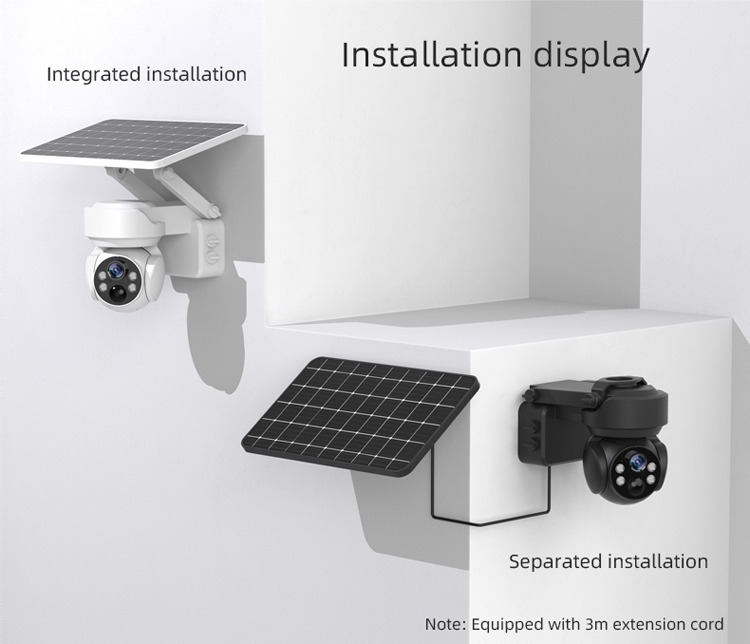 solar panel camera